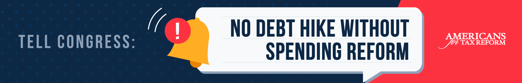 Tell Congress: No Debt Hike Without Spending Reform