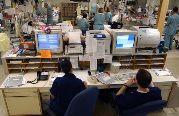 hospital computers