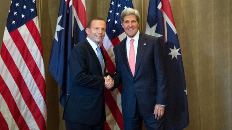 Secretary_Kerry_Greets_Australia's_Prime_Minister_Abbott_(10156622986)