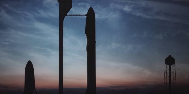SpaceX Mars Rocket