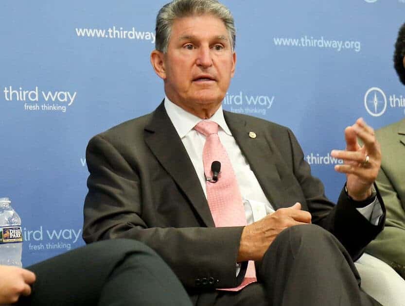 Manchin Negotiating EV handout to Wealthy Blue States at Expense of