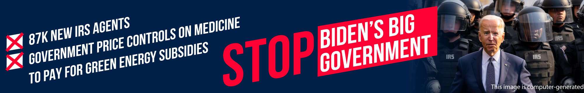 Stop Biden's Big Government