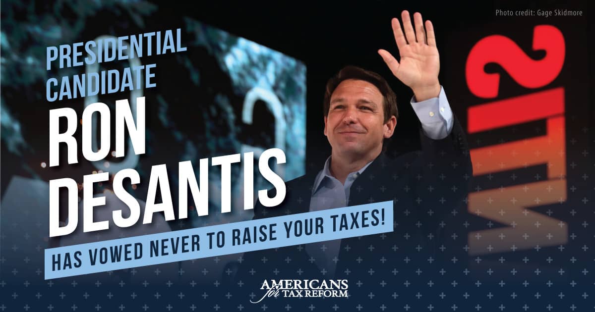 Image of ATR commending Florida Governor Ron DeSantis for signing the 